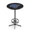 Holland Bar Stool Co 42" Black Grand Valley State Pub Table L216B4228GVStUn - alternate 1